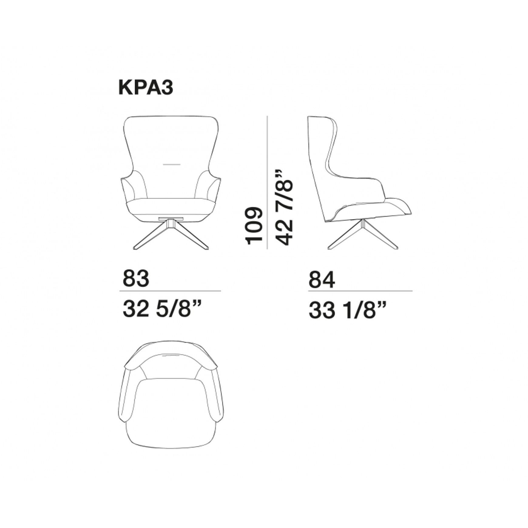 Kensington Armchair by Molteni&C