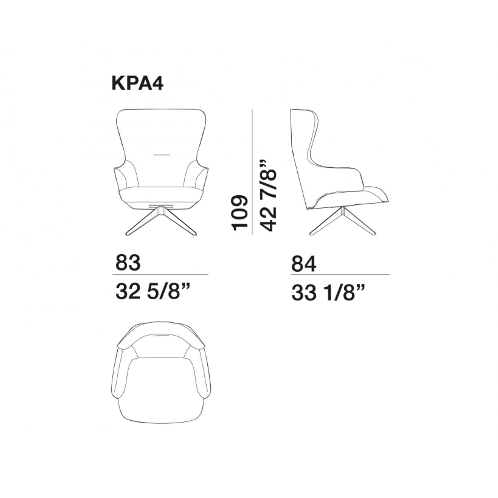 Kensington Armchair by Molteni&C
