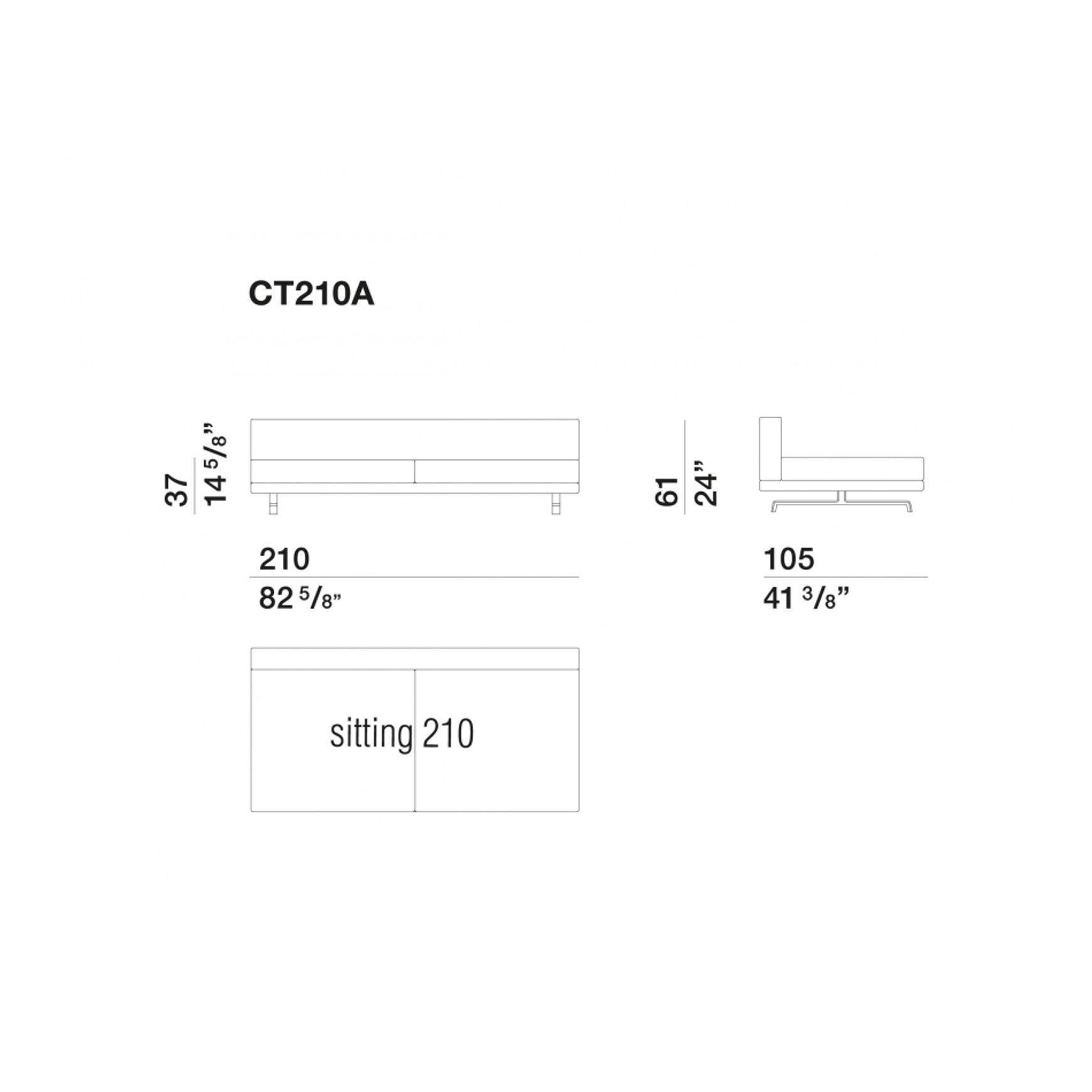 Octave Modular Sofa by Molteni&C