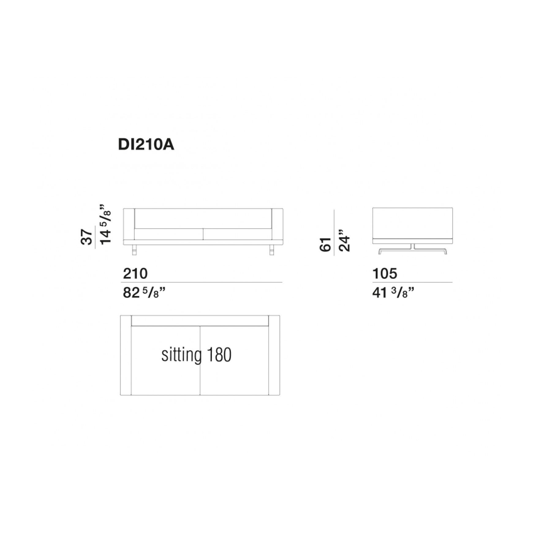 Octave Modular Sofa by Molteni&C
