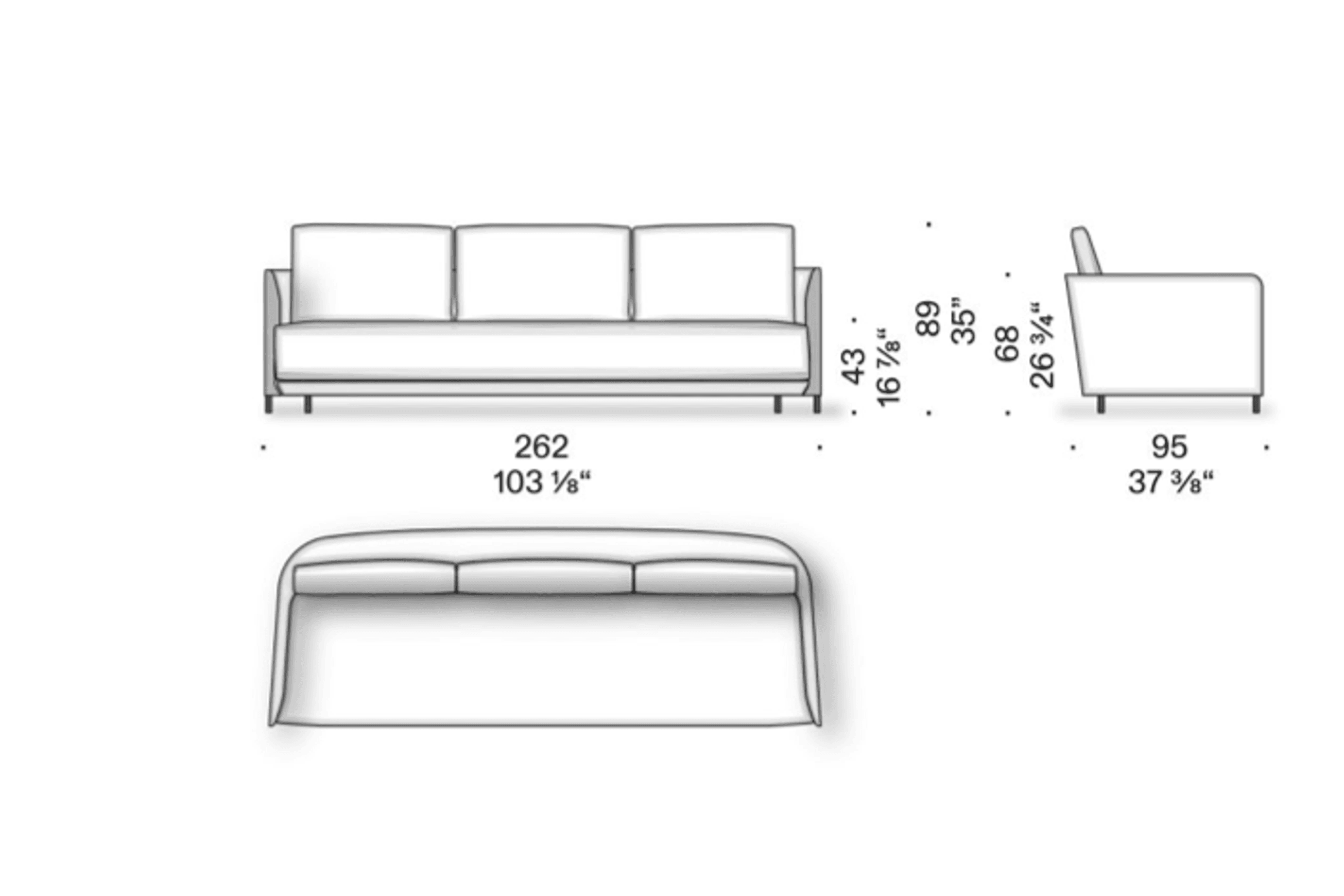 Blendy Movie Armchair & Sofa by DePadova