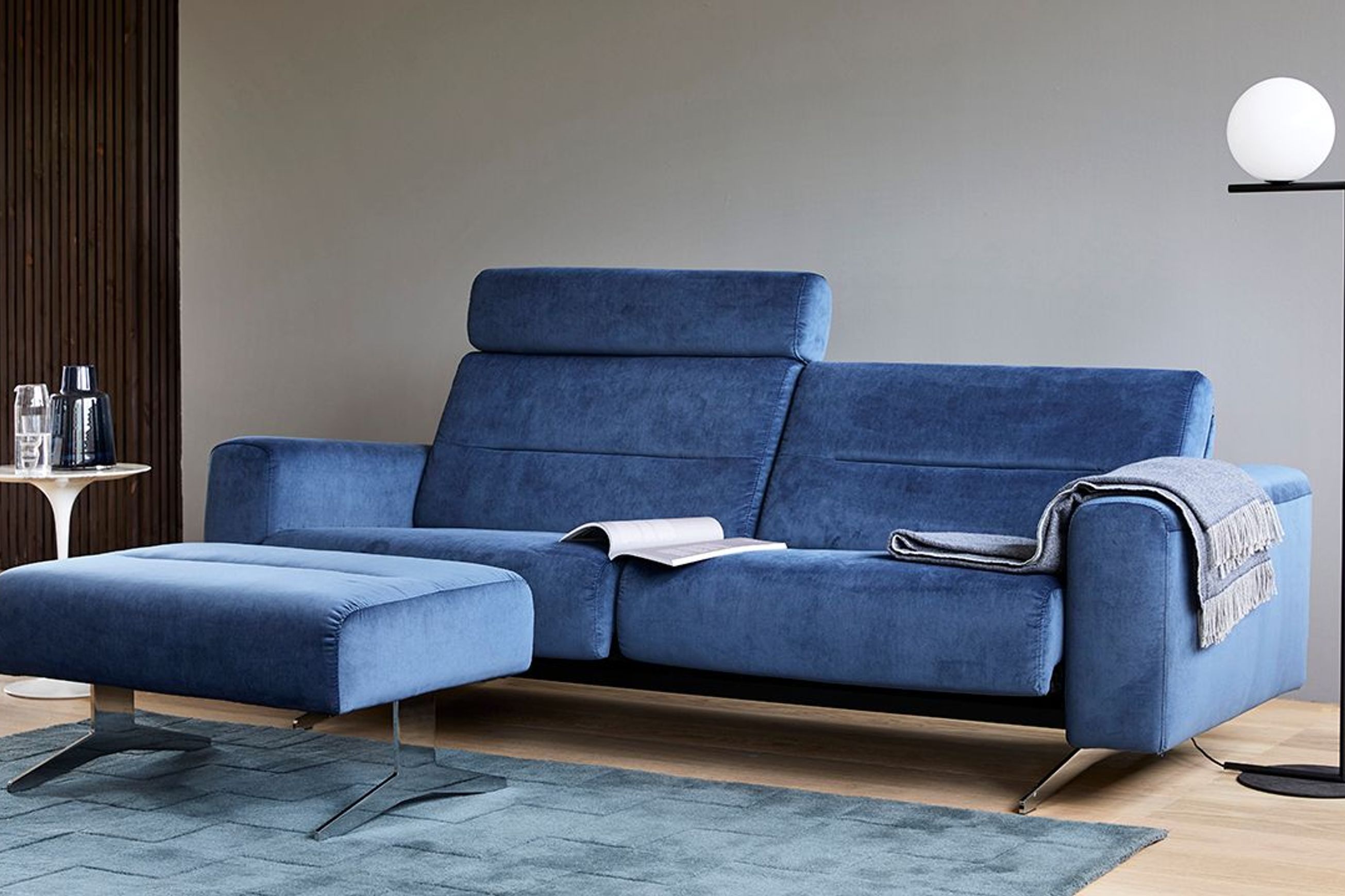 Stressless® Stella 2.5 Seater Sofa with Headrest