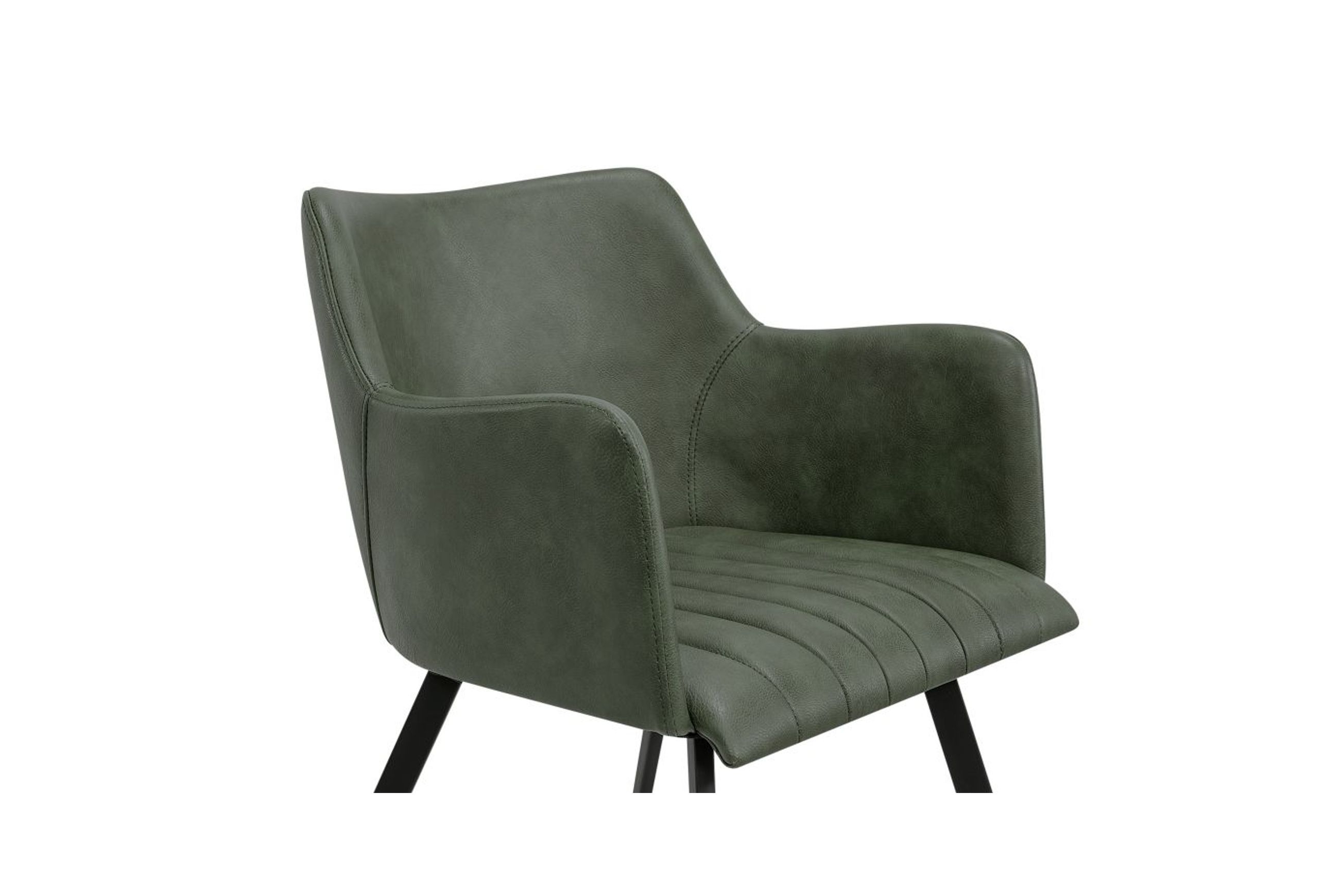Andorra Arm Chair Vintage Green Seat