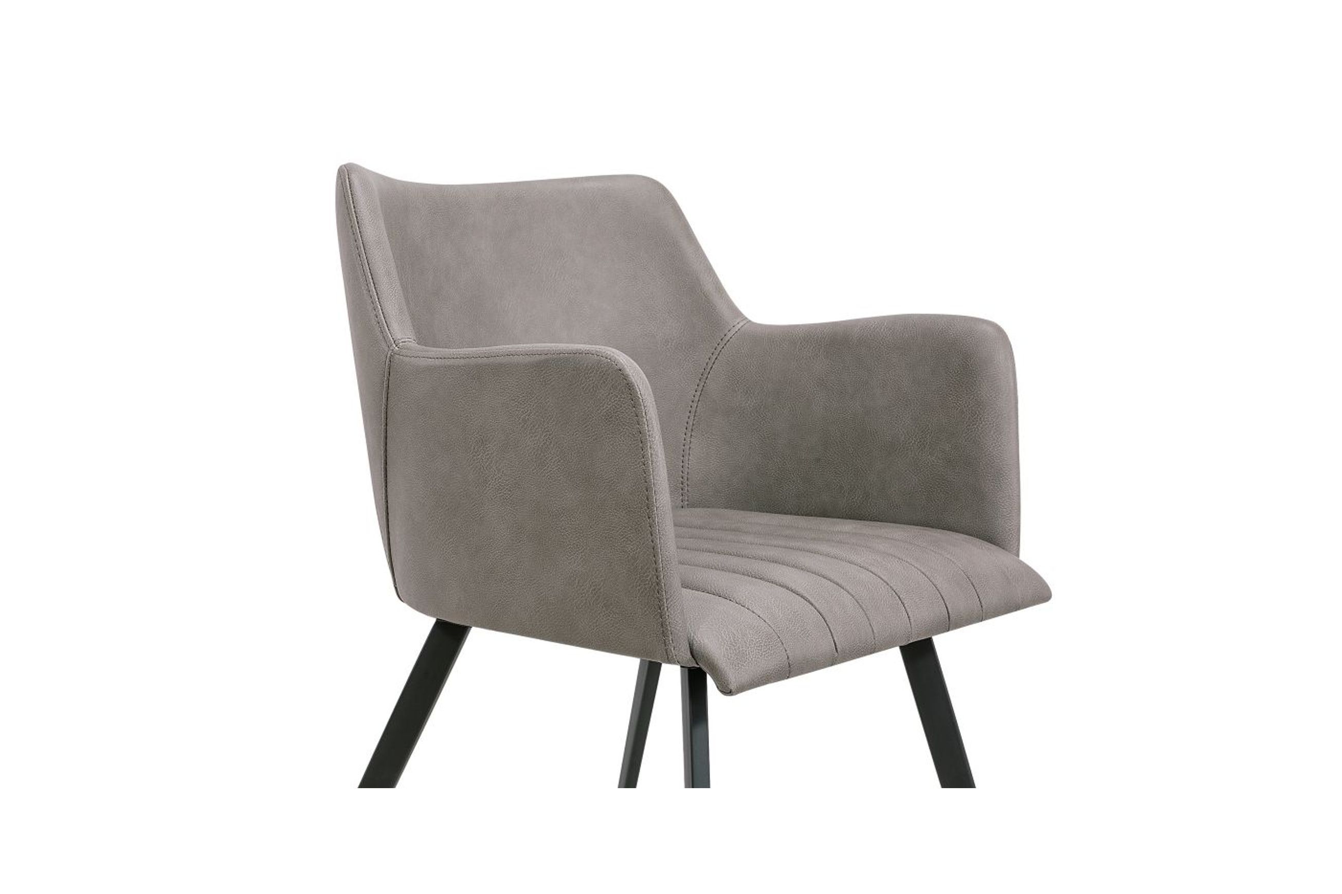 Andorra Arm Chair Vintage Grey Seat