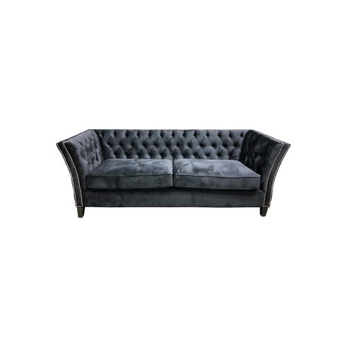 Sebastion Black 3 Seat Sofa