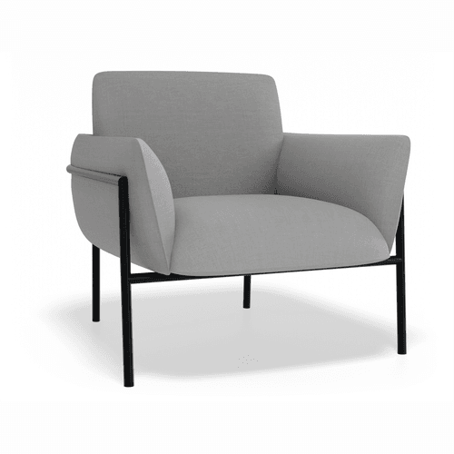 Charlie Single Seater Lounge Chair Cloud Grey
