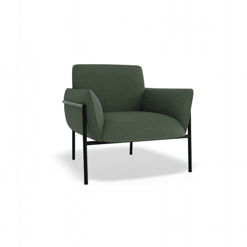 Charlie Single Seater Lounge Chair Kelp Green