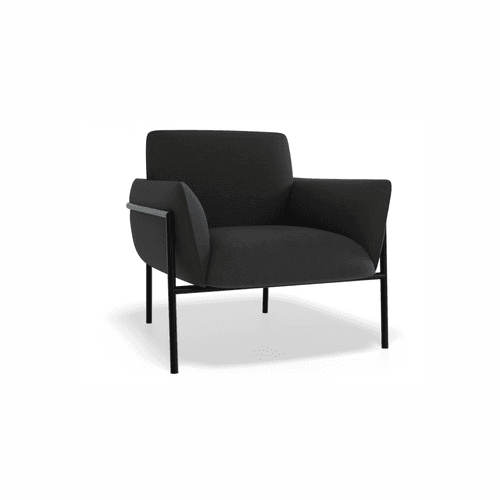 Charlie Single Seater Lounge Chair Storm Grey