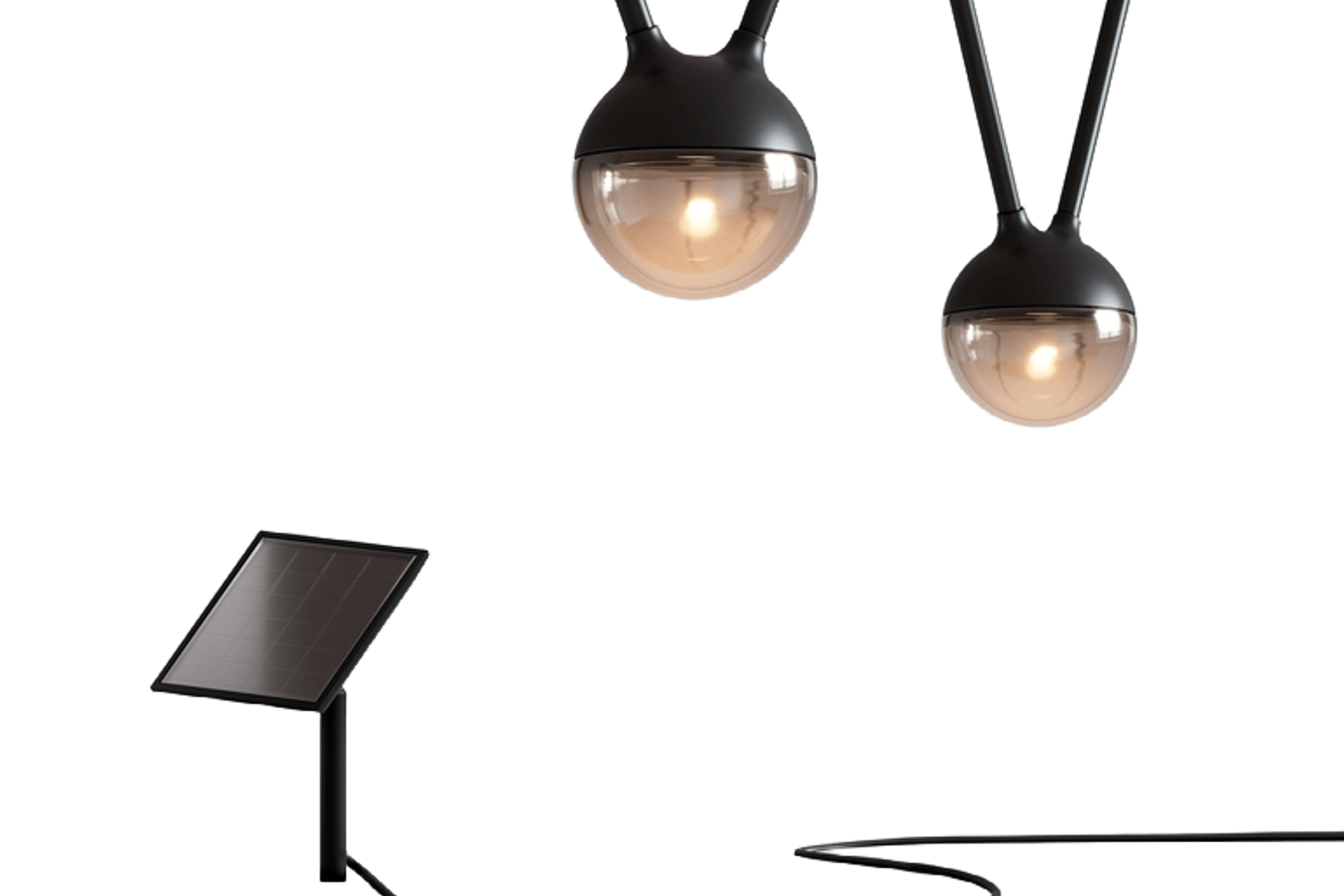Cherry Bubbls Solar Festoon Lights