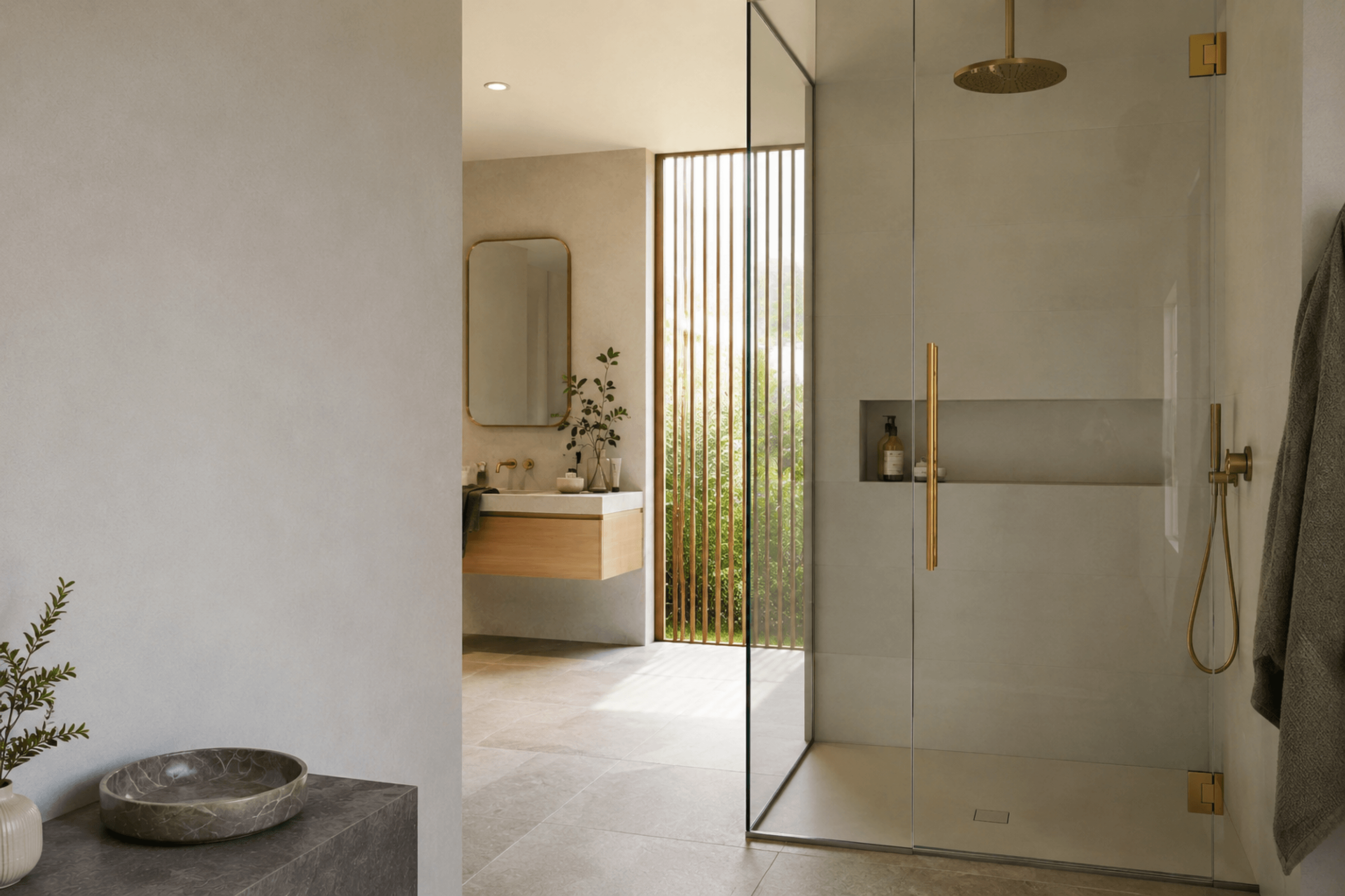 12mm Solid Surface Shower Base
