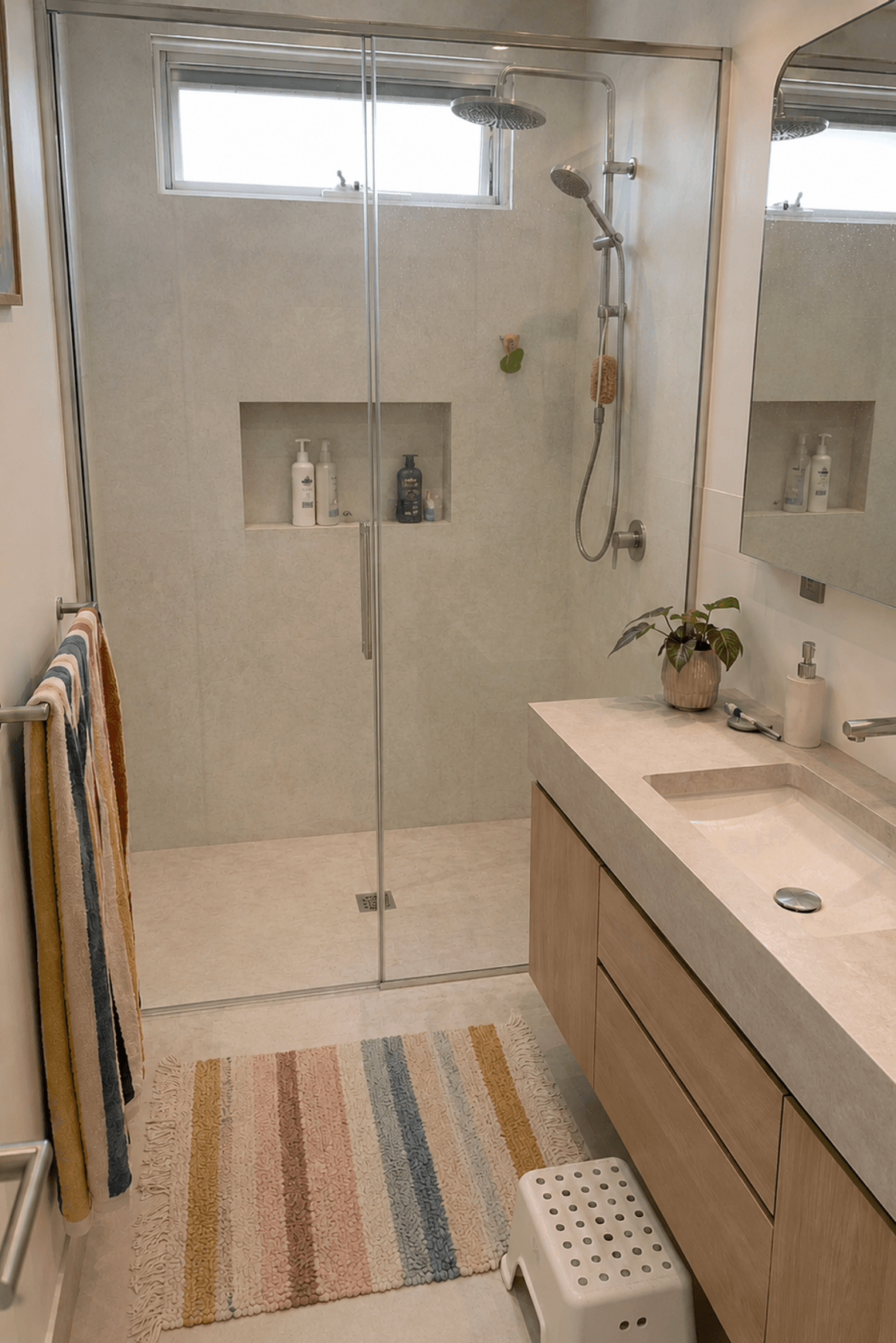 12mm Solid Surface Shower Base