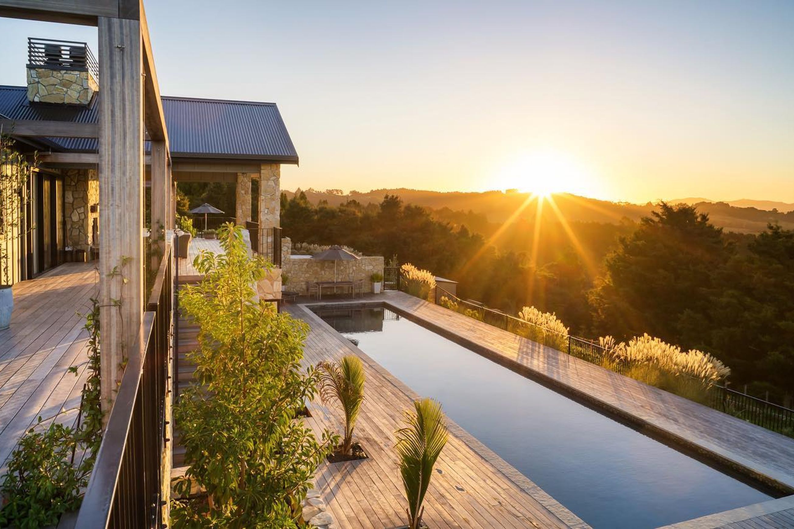 Custom Pool for a Complex Site
