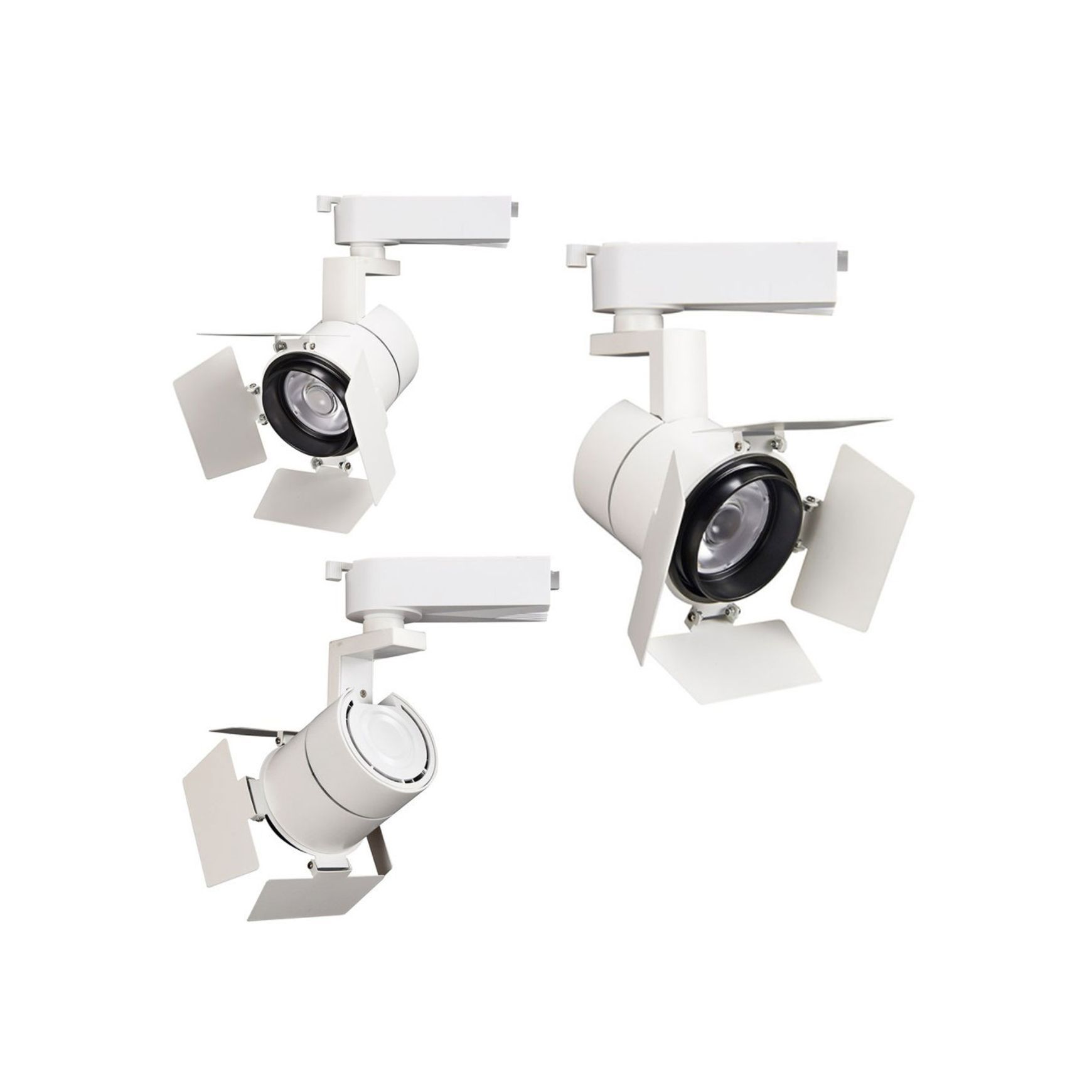 ME309 Museum Grade Track Light with Barn Doors | CRI 92