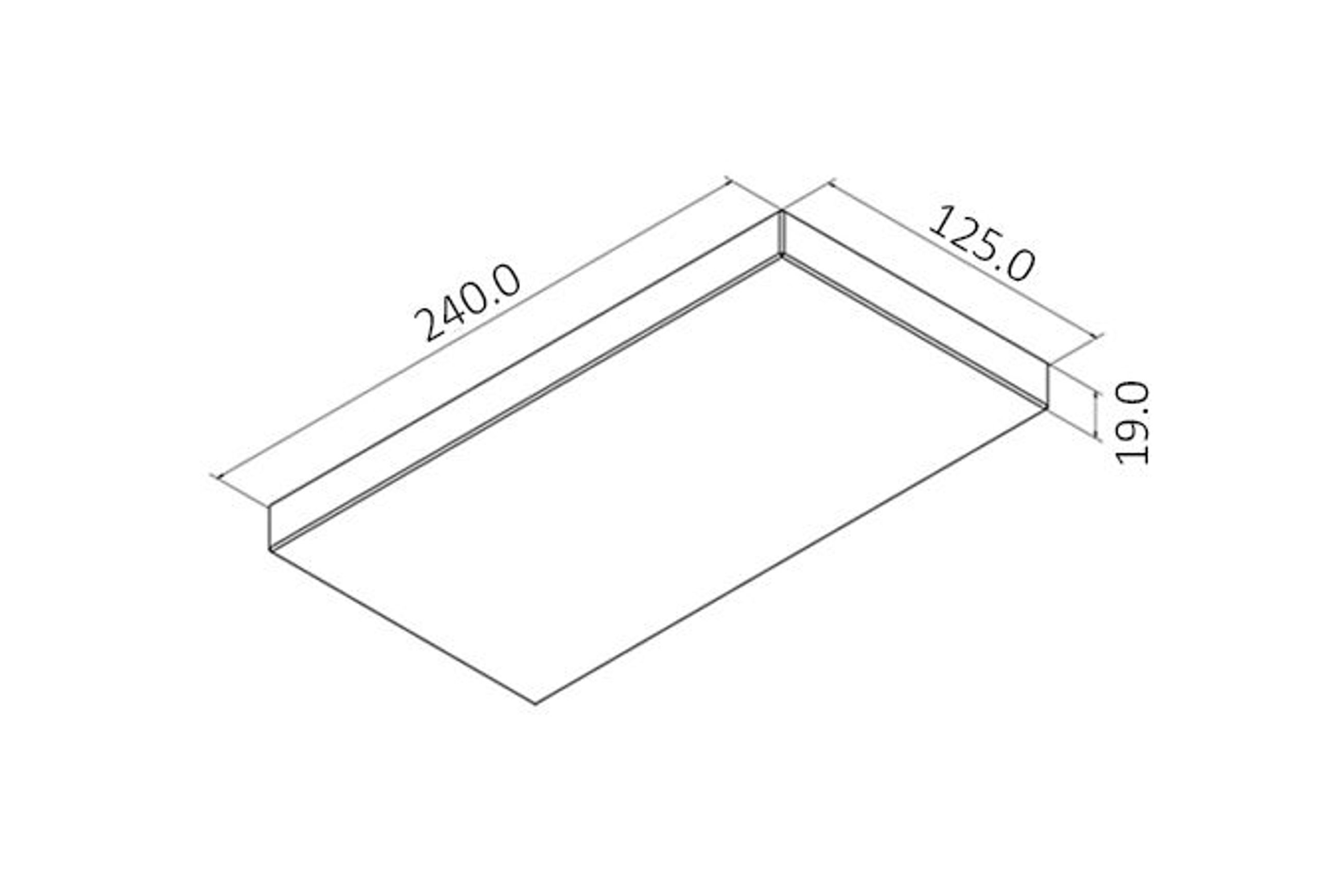 Watts Up 240 Wall Mounted Uplighter