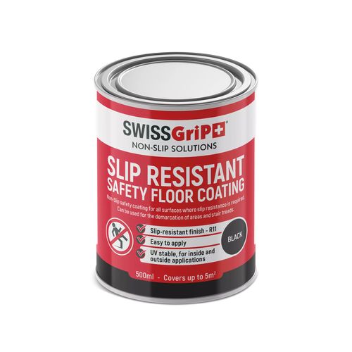 SWISS GriP Safety Floor Coating | Black