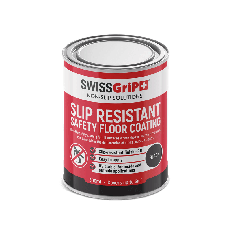 SWISS GriP Safety Floor Coating | Black