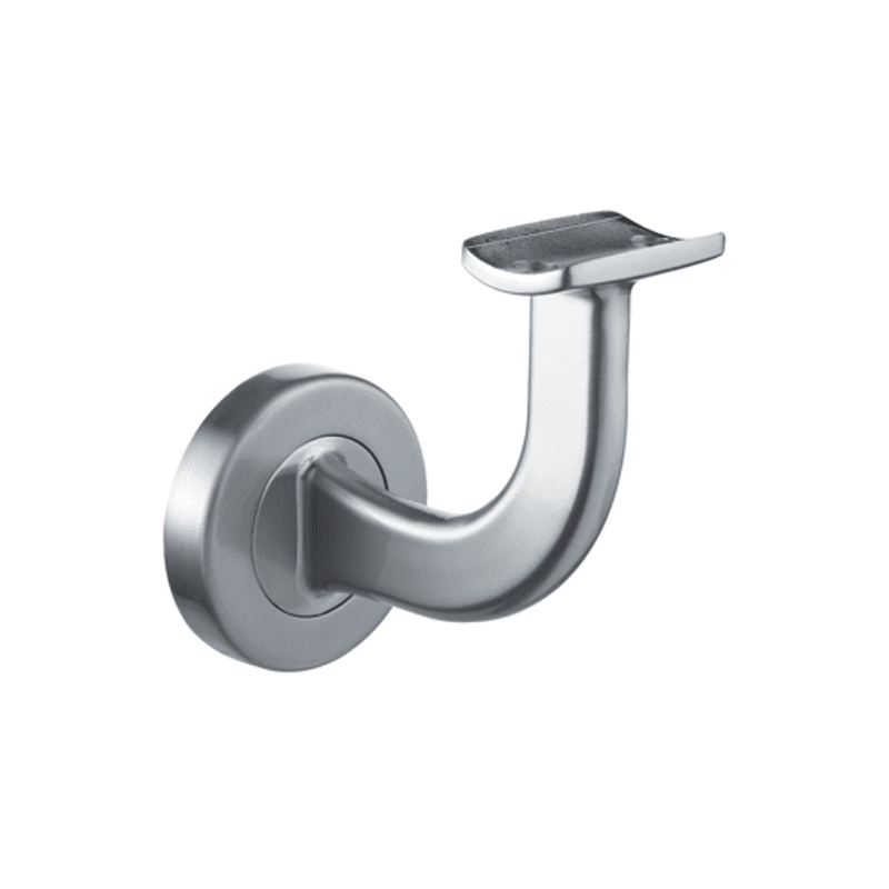 Bannister Bracket Satin Chrome Finish