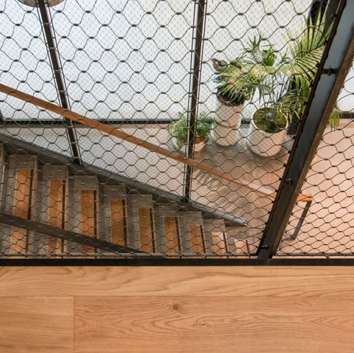 Mesh-Infill For Balustrades