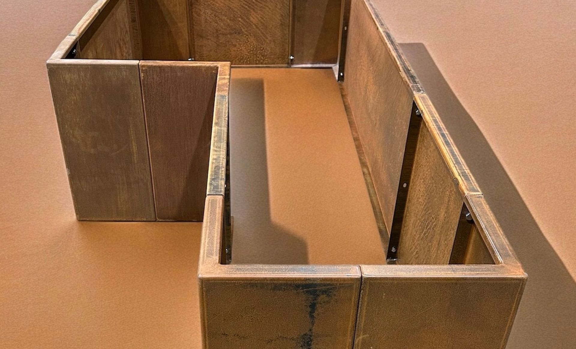Corten Steel Modular Planter Box