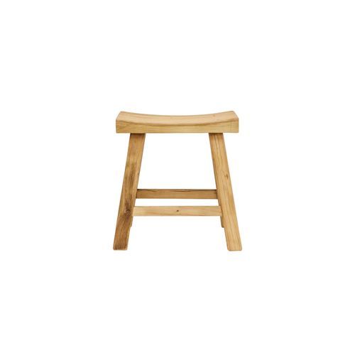 Parq Stool Natural - Curved Seat
