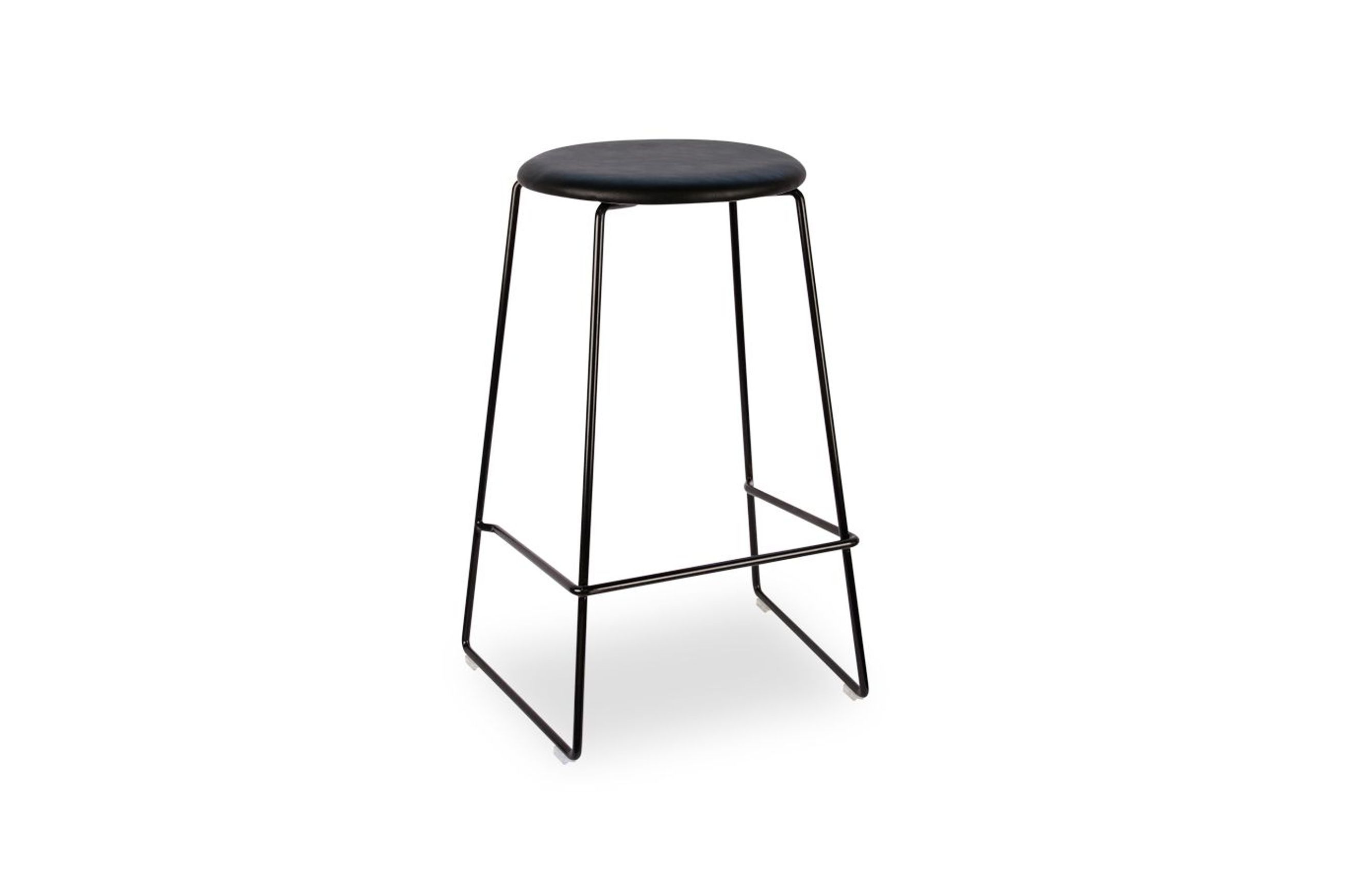 Hugo Bar Stool -  Vintage Black