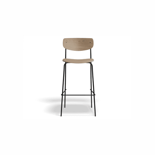 Rylie Stool - Natural Ash Seat and Backrest