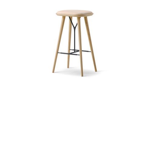 Spine Wood Stool Oak by Fredericia