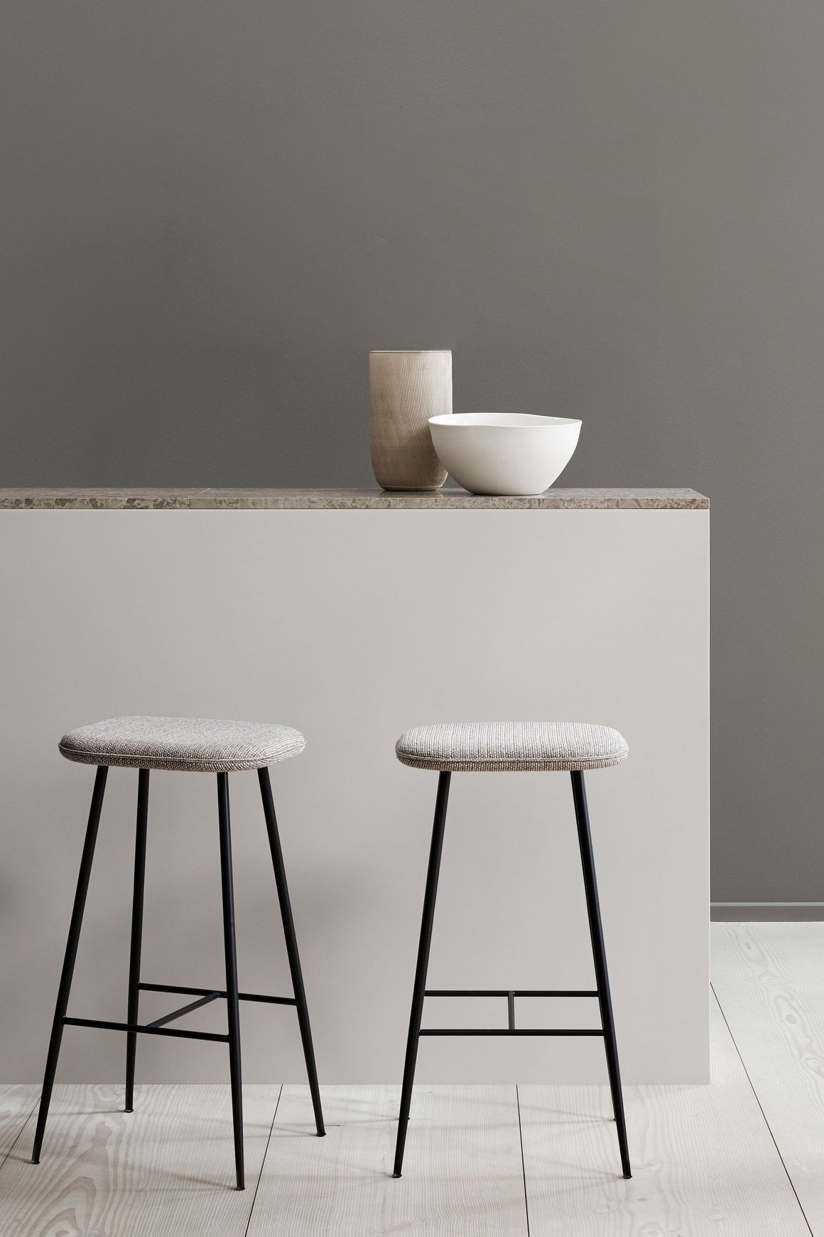 Spine Metal Stool by Fredericia