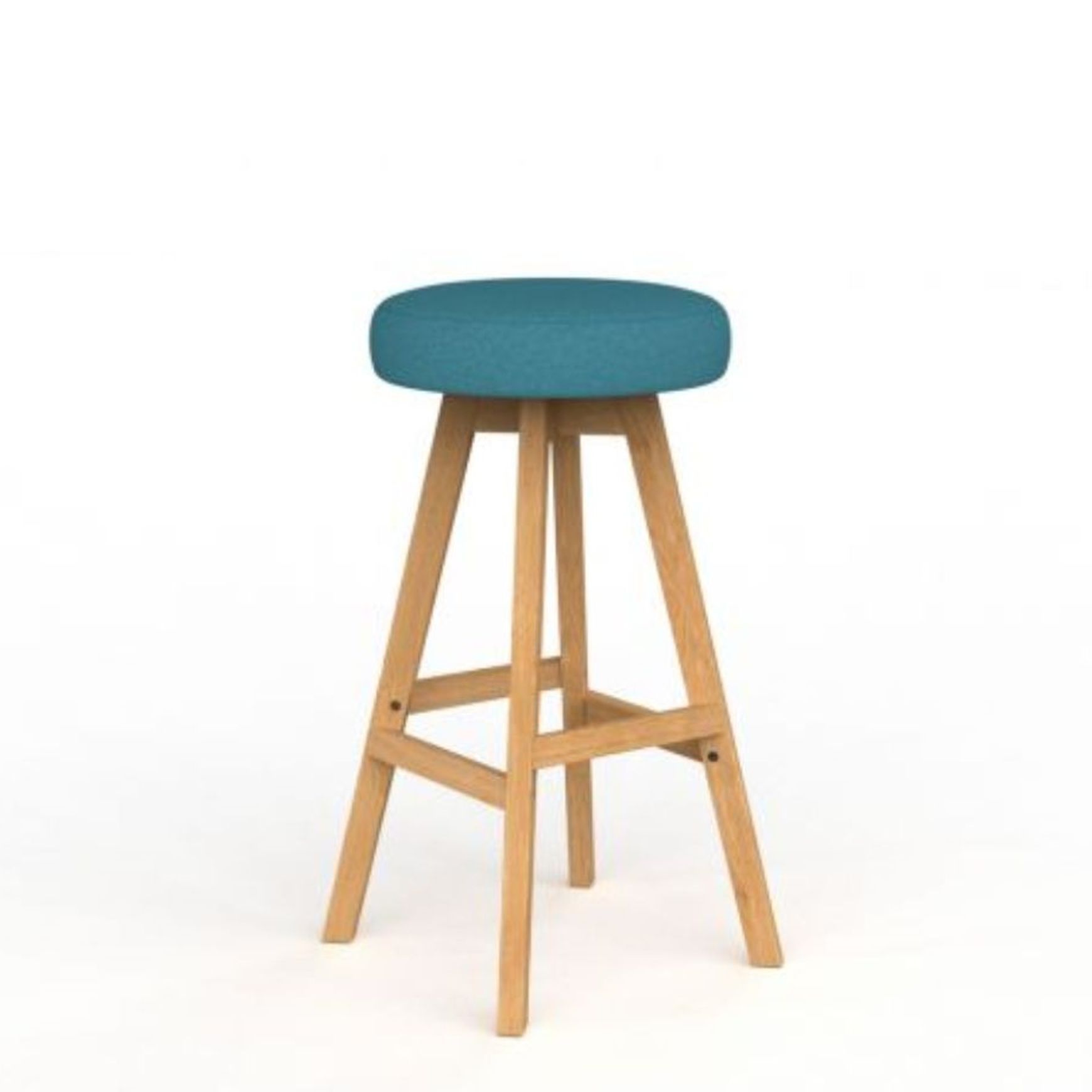 Luna button barstool