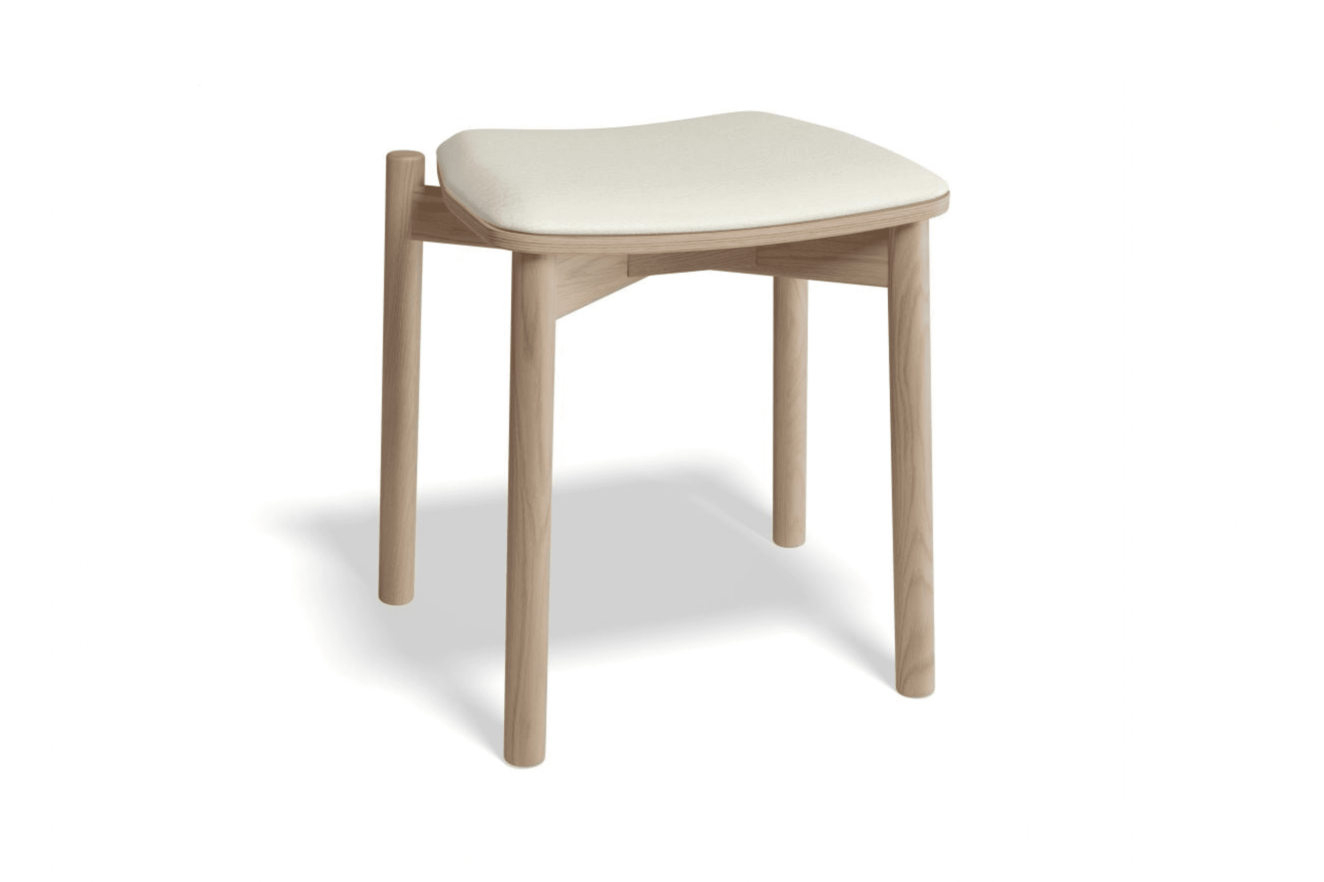 Andi Low Stool with Pad 45cm
