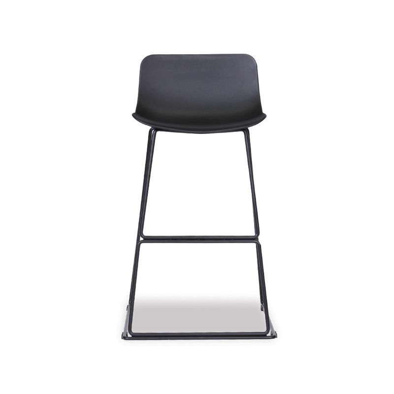 Umbria Stool -  Black Shell  - 66cm Kitchen Bench Height