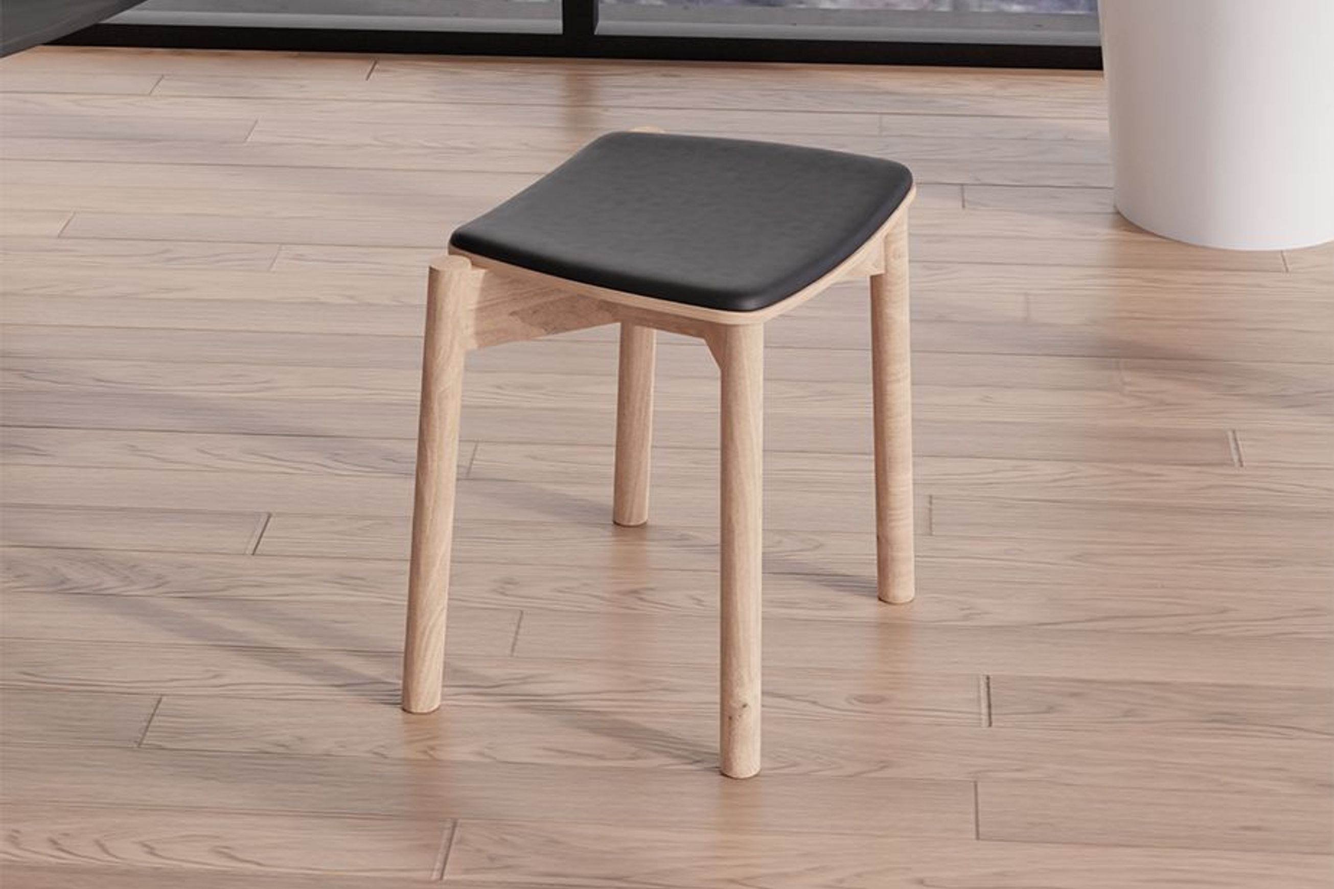 Andi Low Stool with Pad 45cm