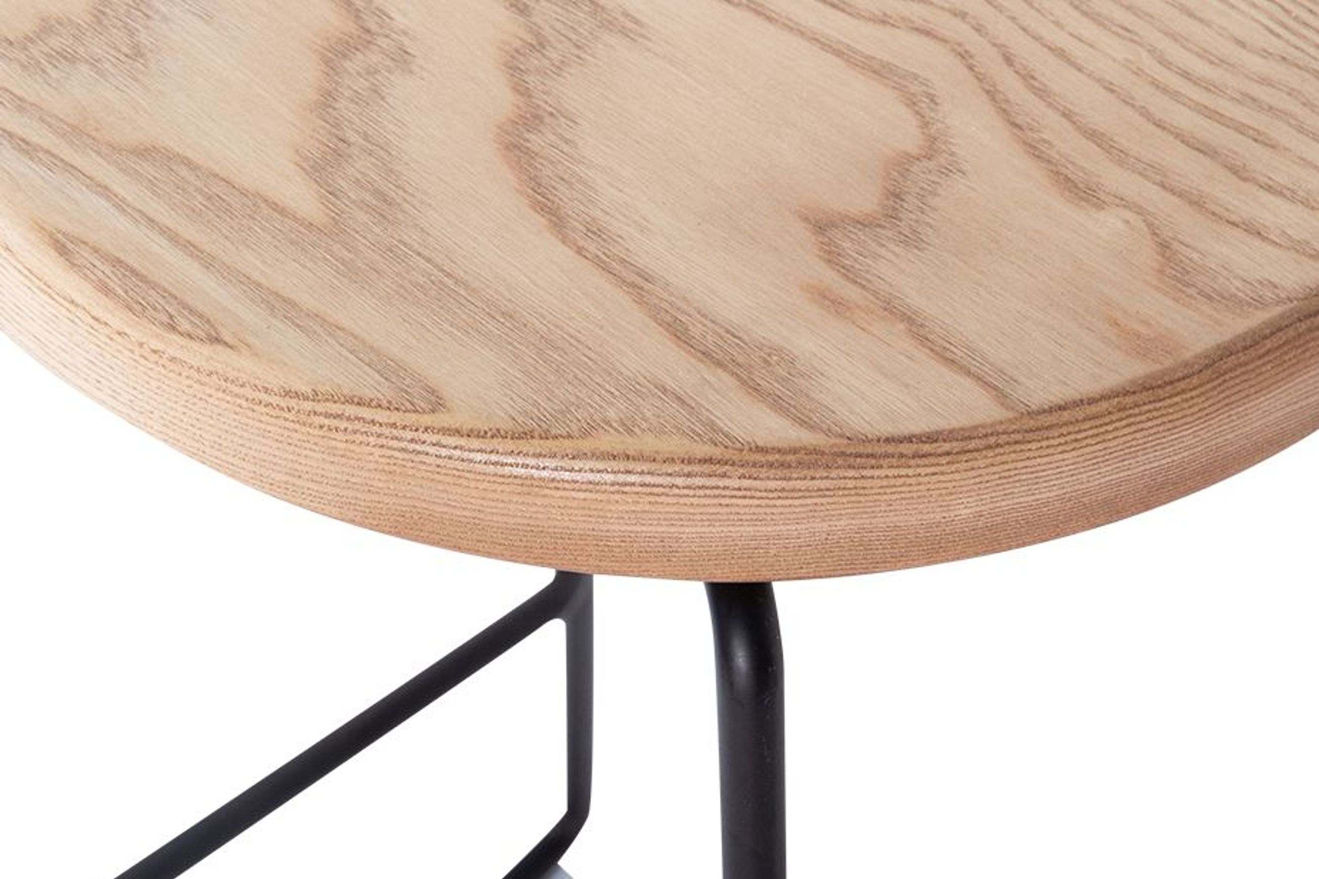 Hugo Bar Stool -  Natural Seat - 68cm Square Seat