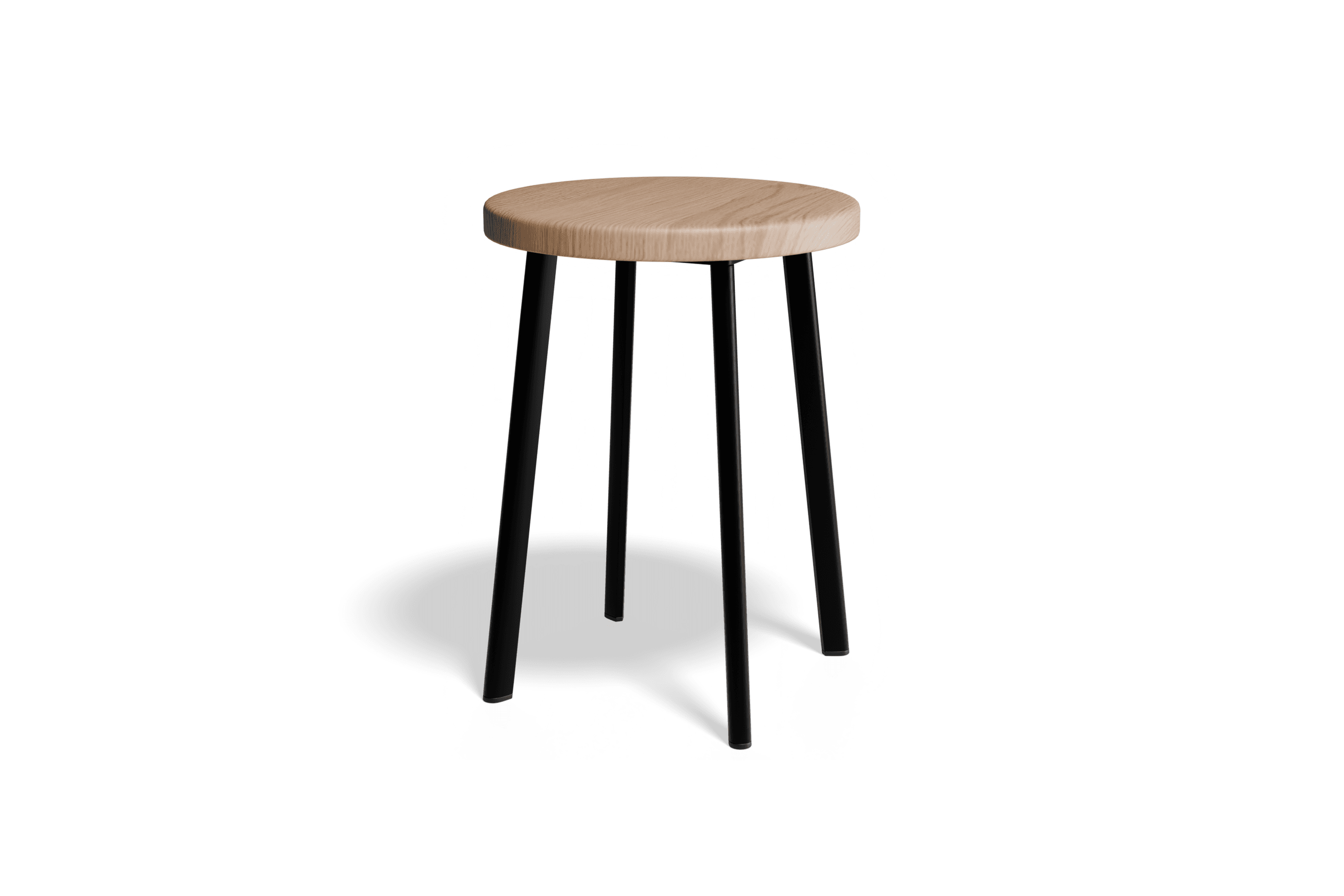 Atlas Low Stool - Black