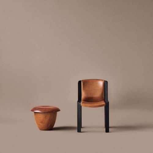 Mahogany Stool by Karakter