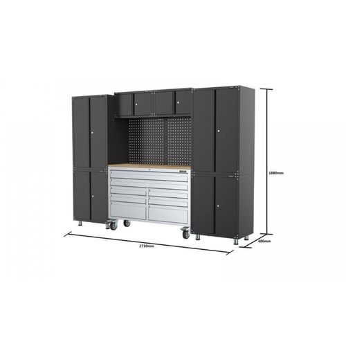 Garage Storage System with Tool Chest Workbench | GS-A9