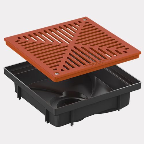 Uni-Pit Vortex 300 with Terracotta Aluminium Grate