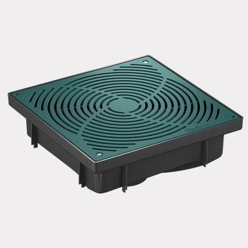 Uni-Pit Vortex 300 with Green Plastic Swirl Grate