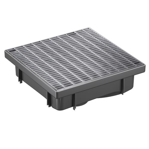 Uni-Pit Light Duty Galvanised Heel Guard Class A Grate