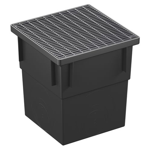 Series 300 Pit with Heel Guard Galvanised Steel Grate