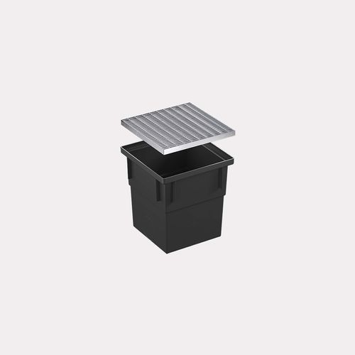 Series 300 Pit with Heel Guard Galvanised Steel Grate