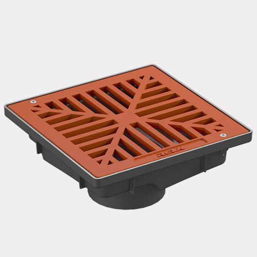 Uni-Pit Vortex 200 with Flat Terracotta Aluminium Grate