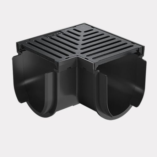 Storm Drain™ – Corner with Ductile Iron Grate – Class C