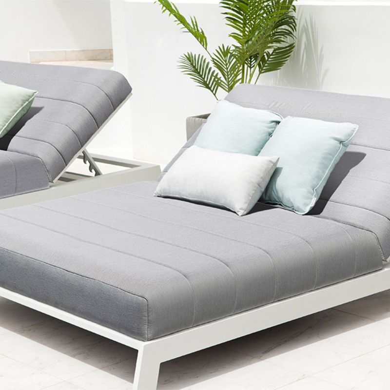 Piha Double Lounger - Black