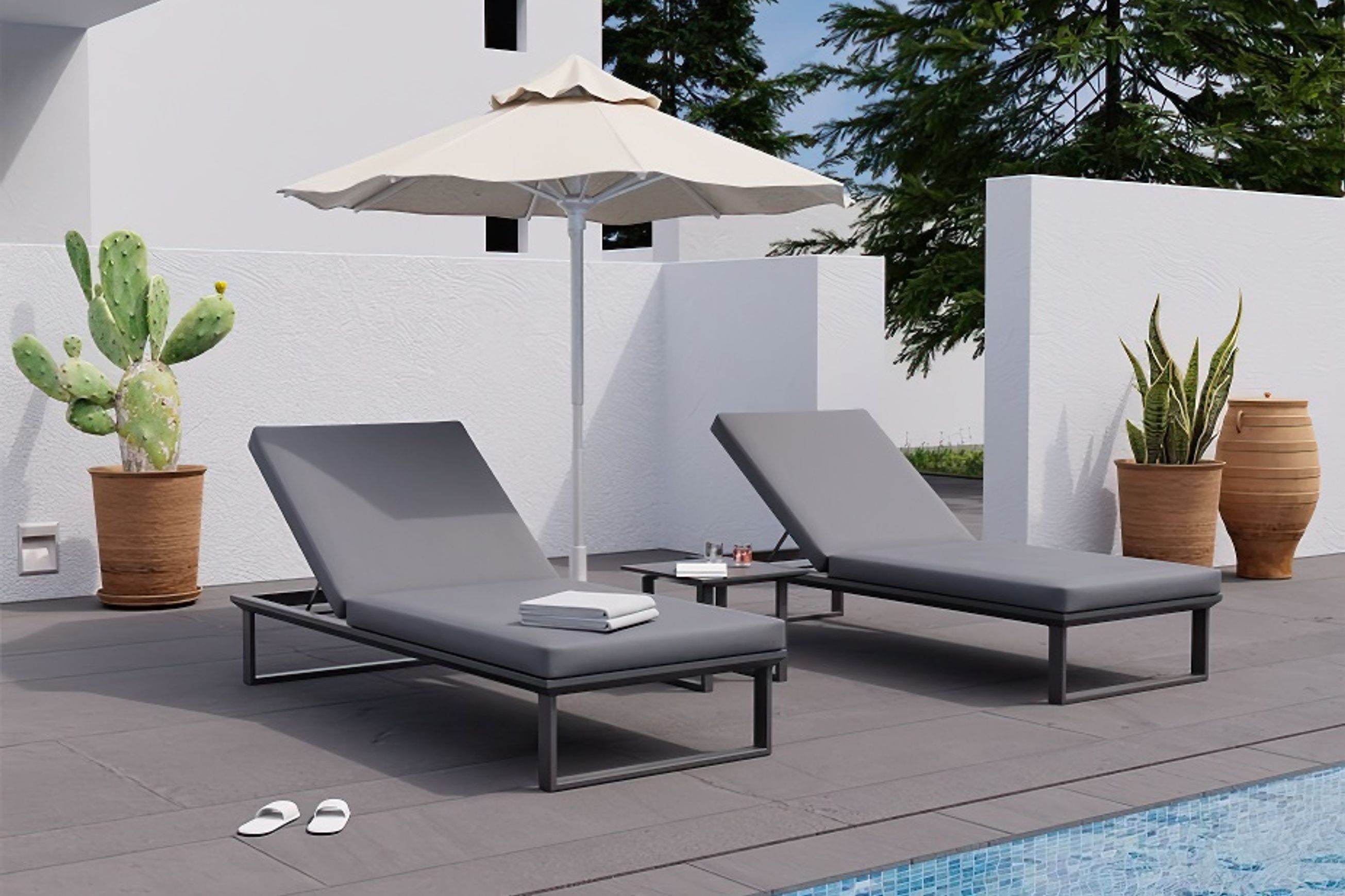 Serra Sun Lounge - Single