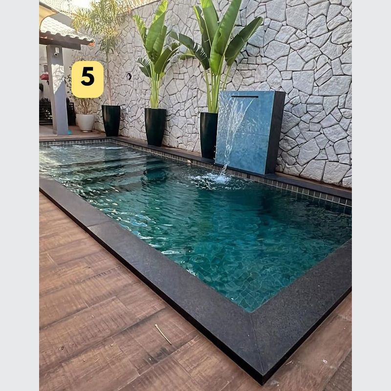 Arua 7.0m x 3.0m Swimming Pool with tanning ledge