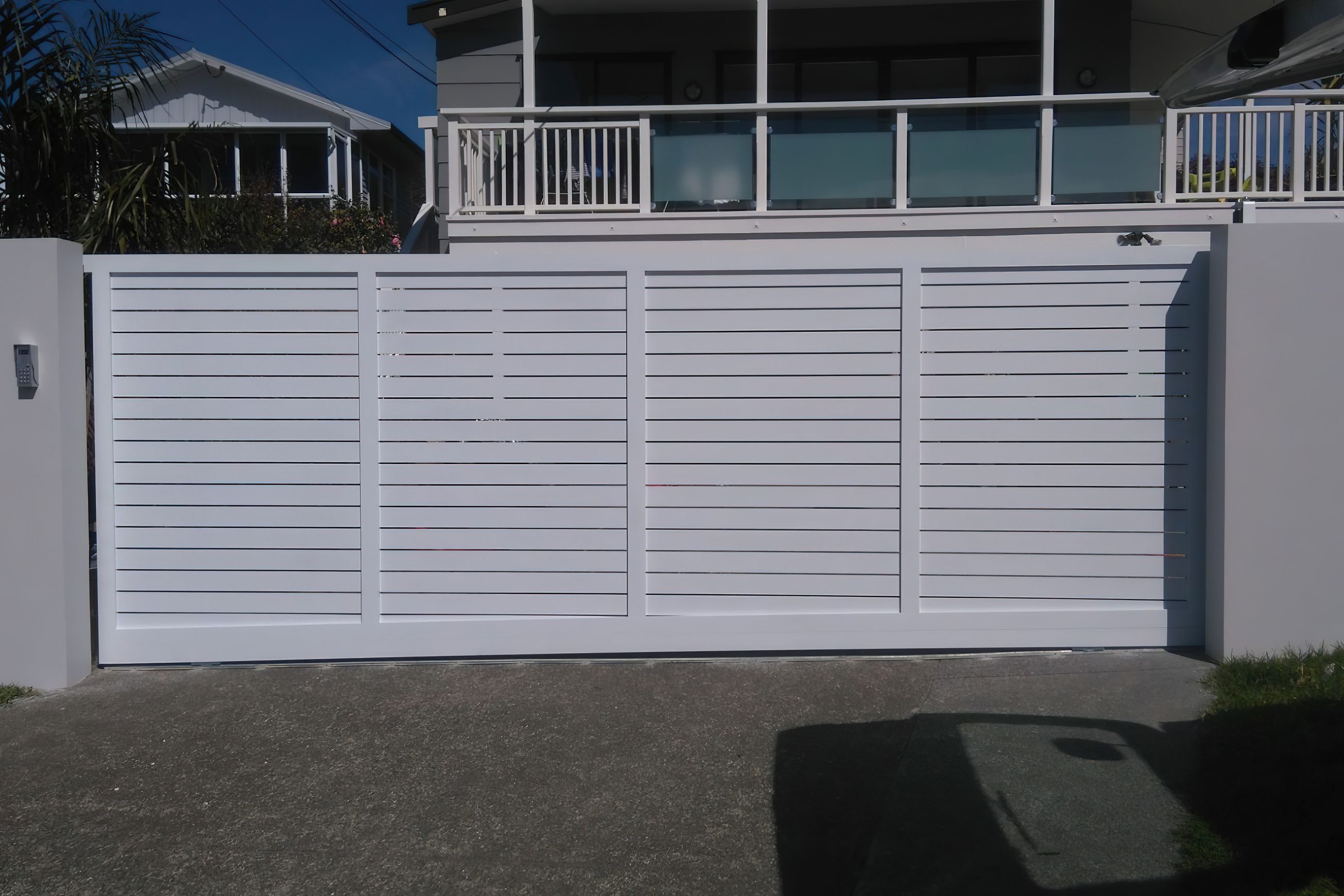 Slat Driveway Gates
