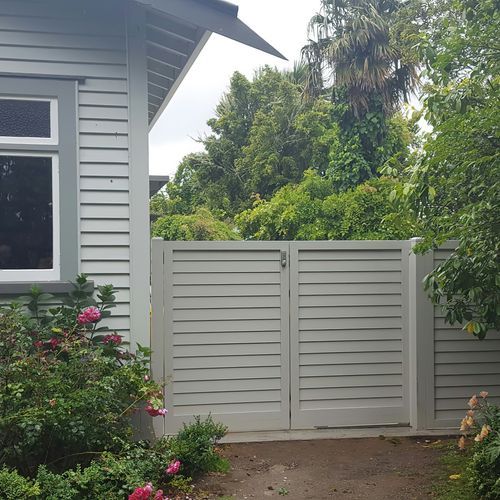 Weatherboard Pathway Gates