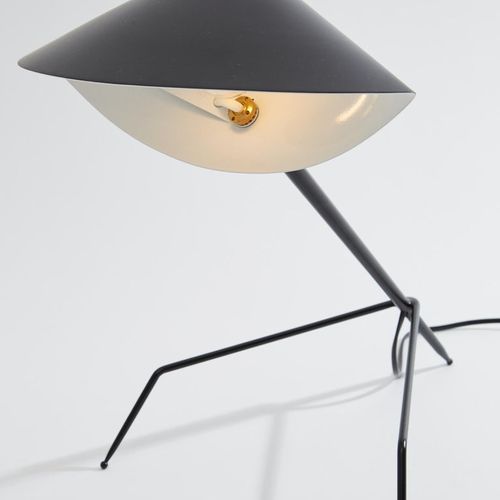 Saturn Table Lamp by Serge Mouille