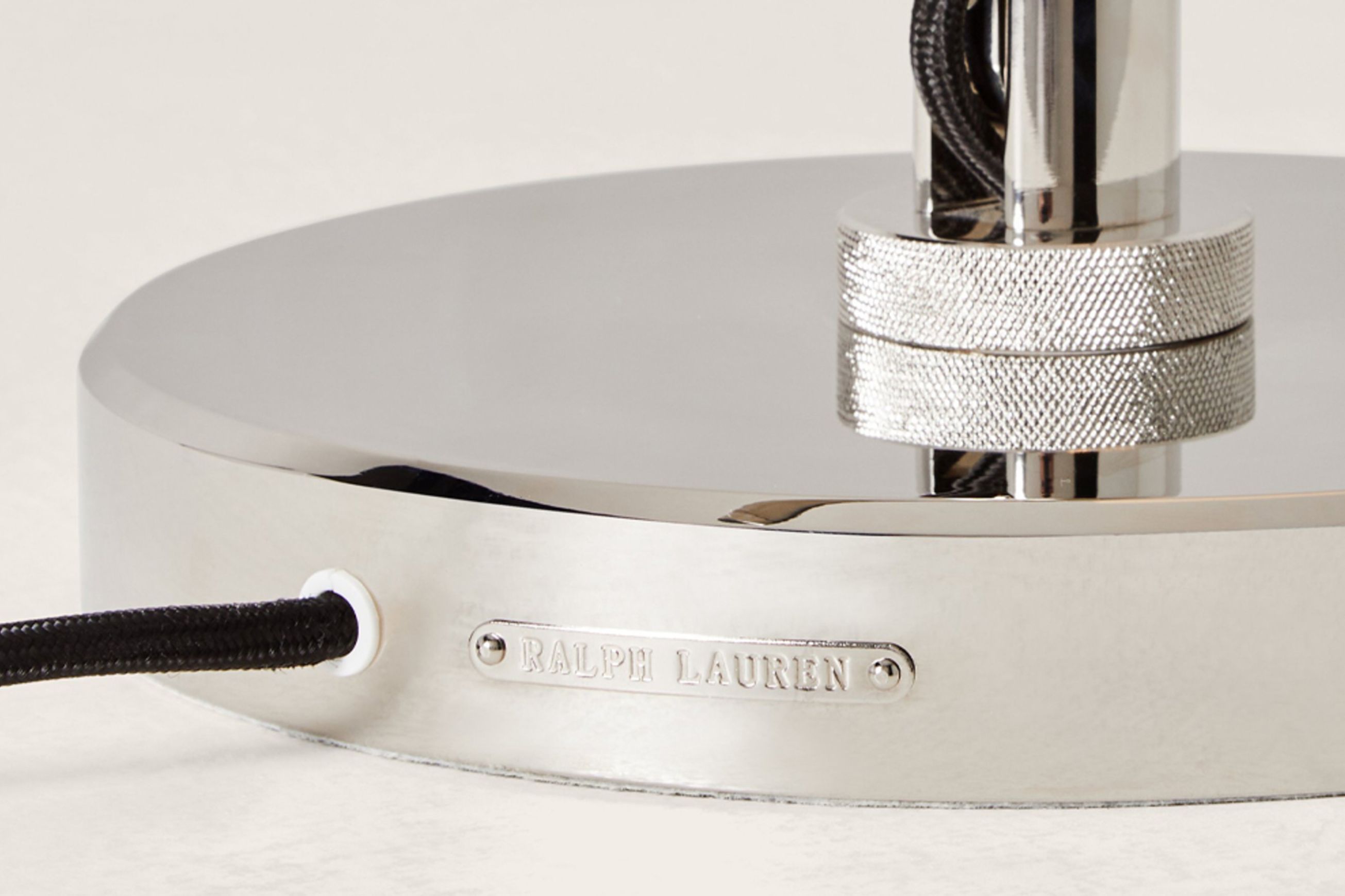 Barrett Knurled Boom-arm Desk Lamp – Nickel